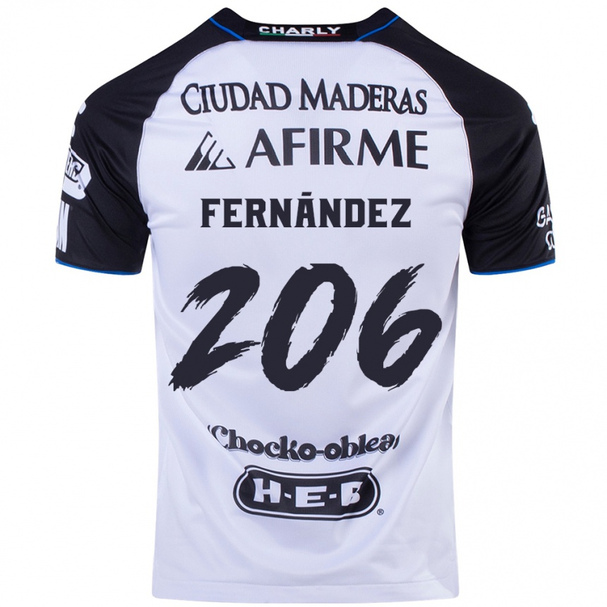 Enfant Football Maillot Erik Fernández #206 Noir Bleu Tenues Domicile 2024/25 Canada