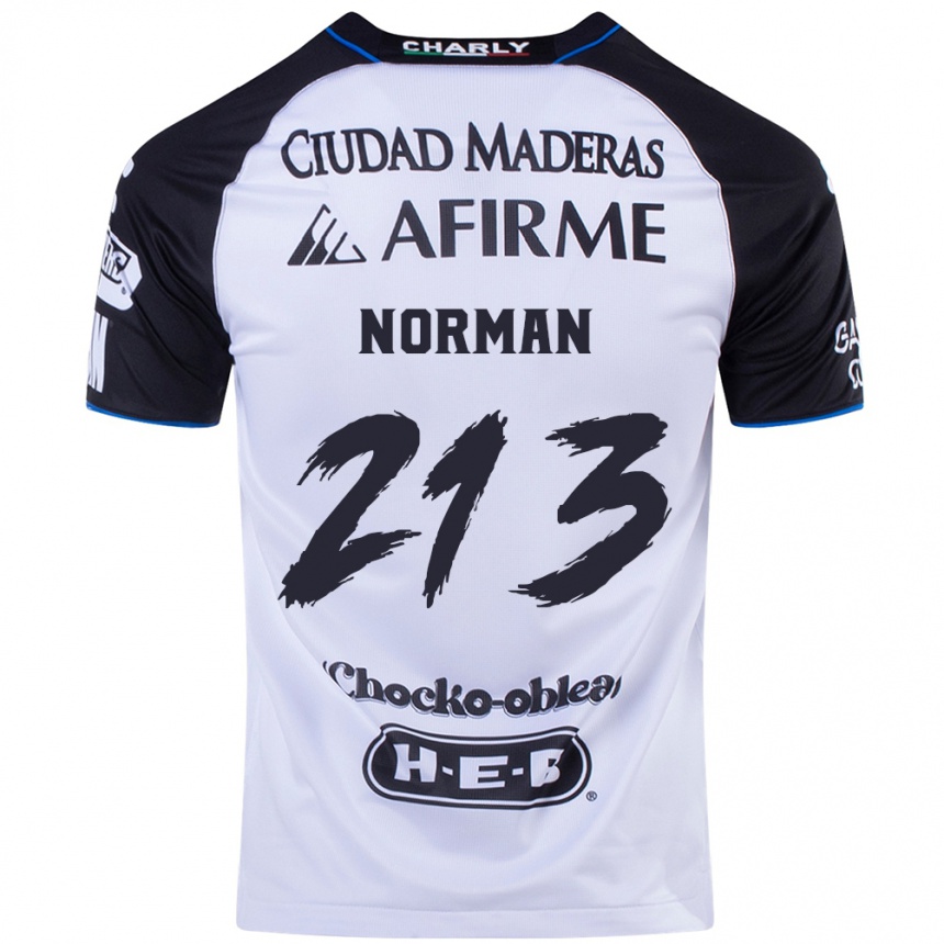 Enfant Football Maillot Humberto Norman #213 Noir Bleu Tenues Domicile 2024/25 Canada