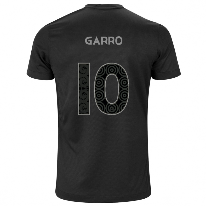 Enfant Football Maillot Rodrigo Garro #10 Noir Tenues Extérieur 2024/25 Canada