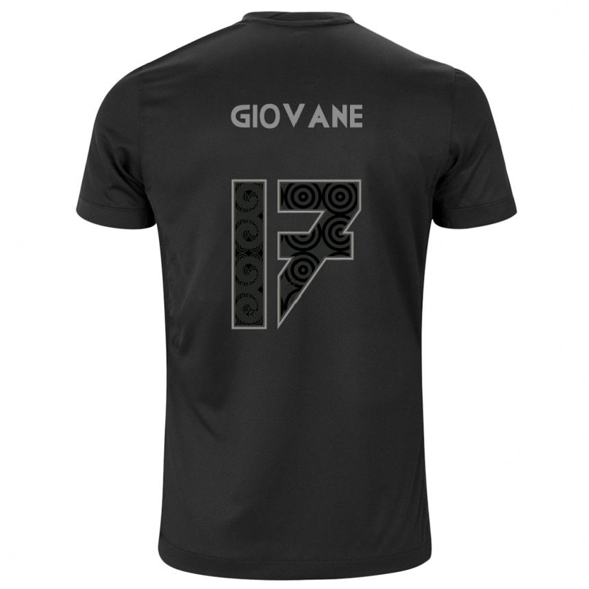 Kids Football Giovane #17 Black Away Jersey 2024/25 T-Shirt Canada