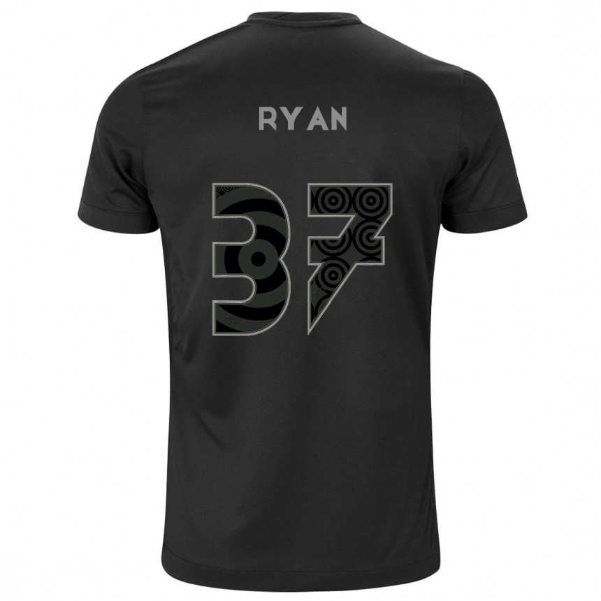 Kids Football Ryan #37 Black Away Jersey 2024/25 T-Shirt Canada