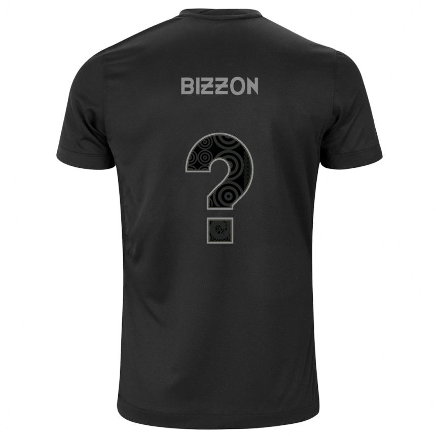 Kids Football Bizzon #0 Black Away Jersey 2024/25 T-Shirt Canada