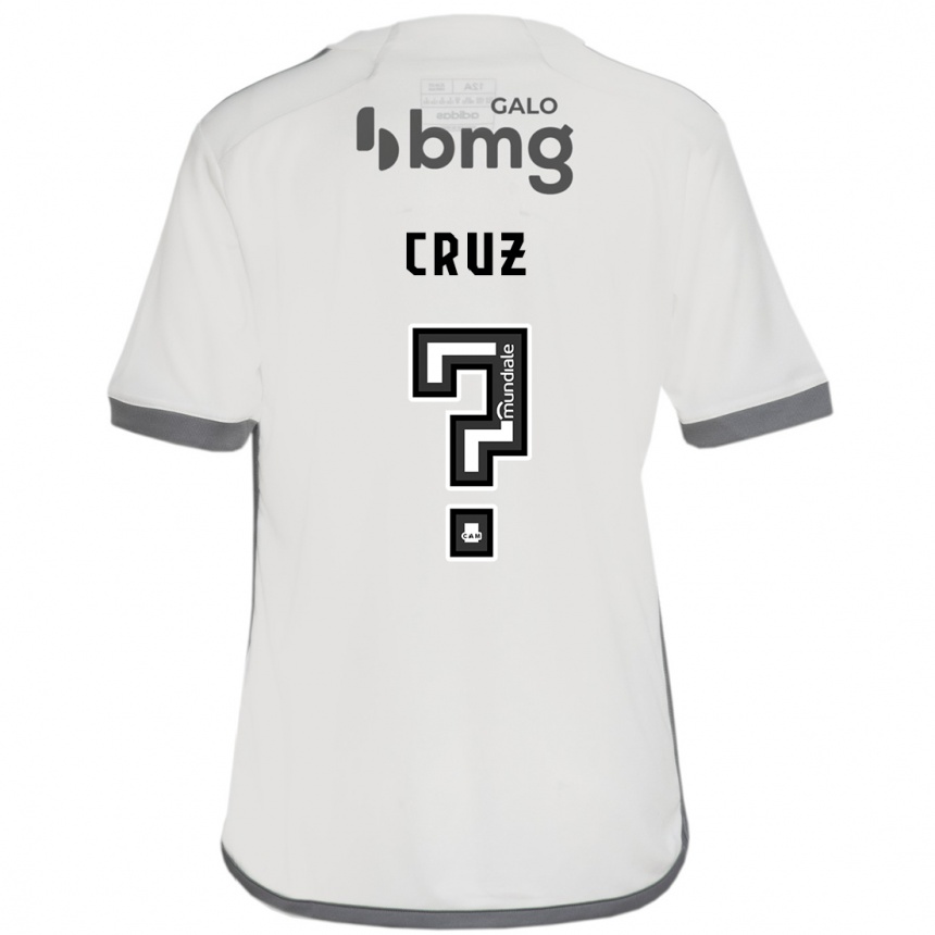 Enfant Football Maillot Dudu Cruz #0 Blanc Cassé Tenues Extérieur 2024/25 Canada