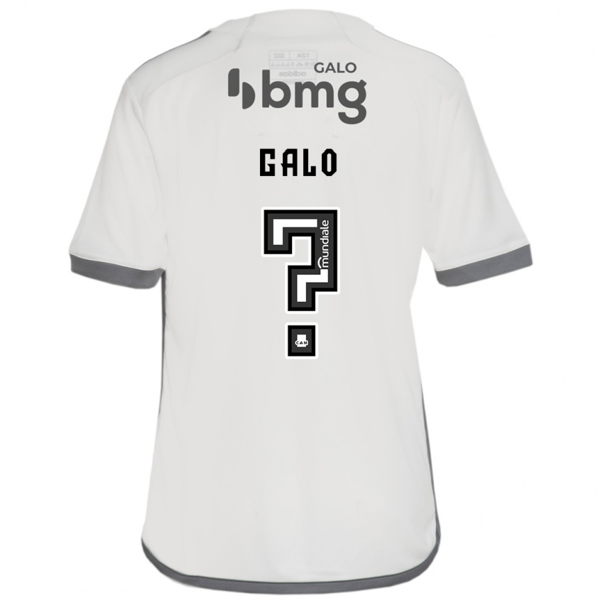 Kids Football Diego Galo #0 Off White Away Jersey 2024/25 T-Shirt Canada