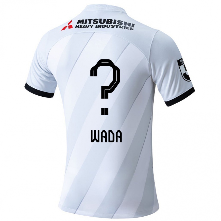 Kids Football Naoya Wada #0 White Grey Away Jersey 2024/25 T-Shirt Canada