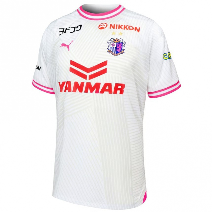 Enfant Football Maillot Koji Toriumi #24 Blanc Rose Tenues Extérieur 2024/25 Canada