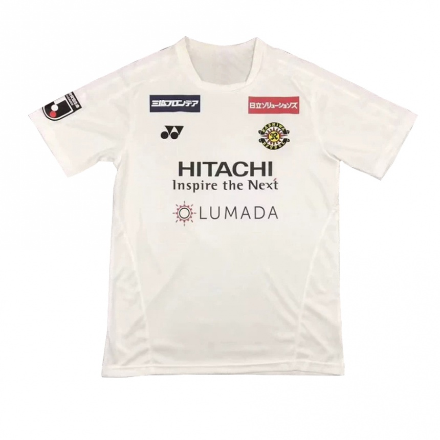 Kids Football Takumi Tsuchiya #34 White Black Away Jersey 2024/25 T-Shirt Canada