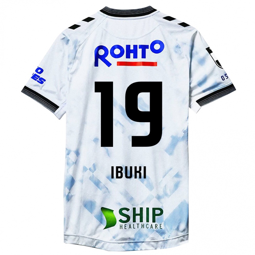 Enfant Football Maillot Ibuki Konno #19 Blanc Noir Tenues Extérieur 2024/25 Canada