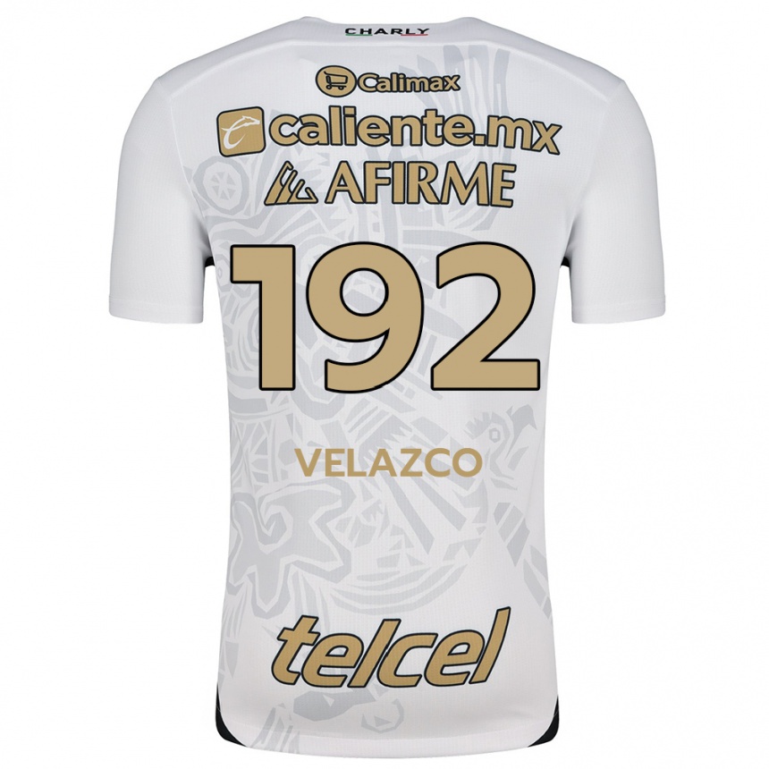 Enfant Football Maillot Emiliano Velazco #192 Blanc Noir Tenues Extérieur 2024/25 Canada