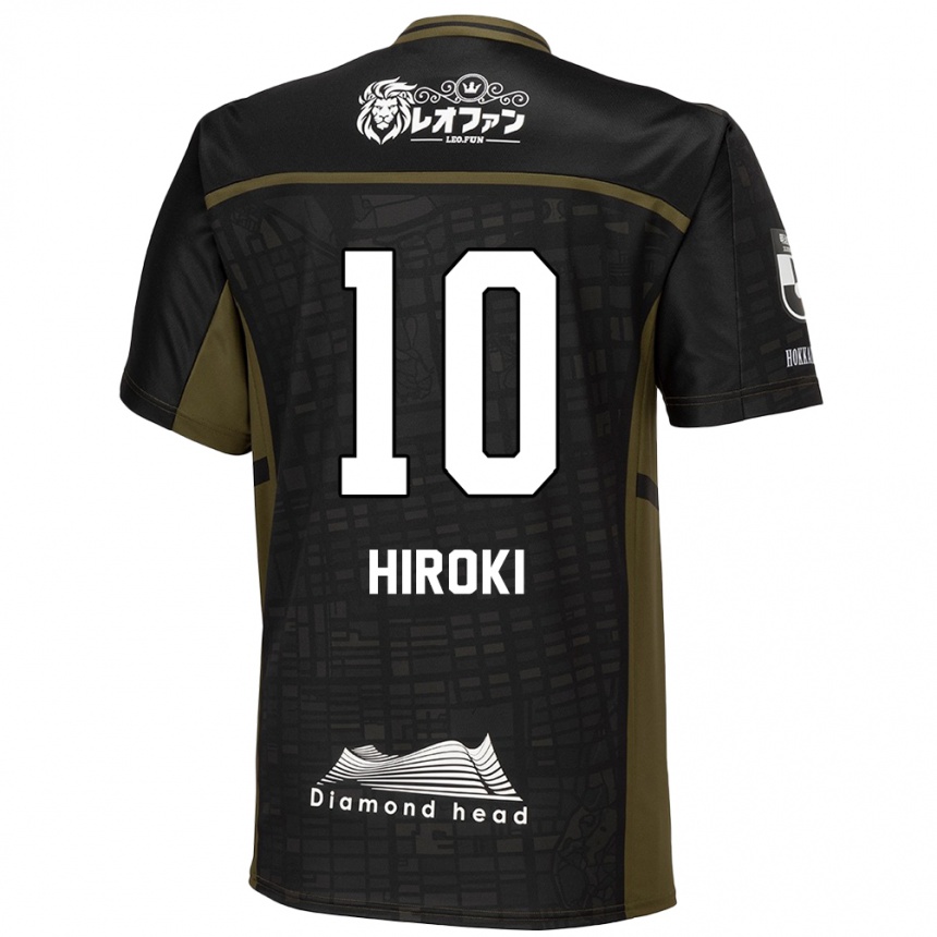 Enfant Football Maillot Hiroki Miyazawa #10 Vert Noir Tenues Extérieur 2024/25 Canada