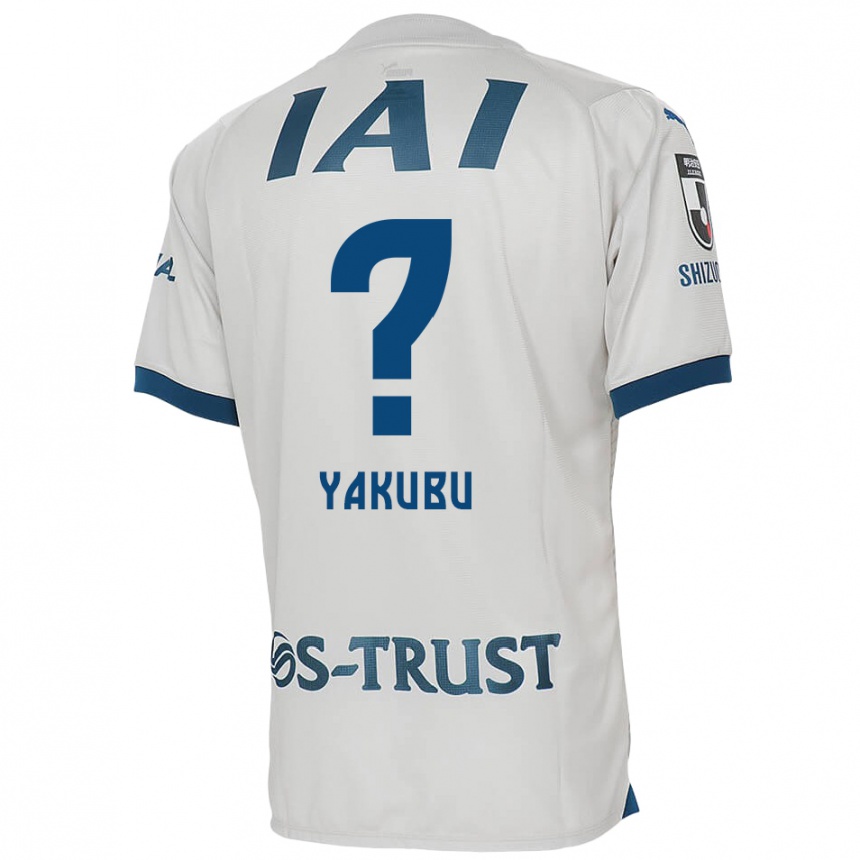 Enfant Football Maillot Aziz Yakubu #0 Blanc Bleu Tenues Extérieur 2024/25 Canada