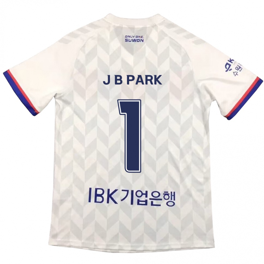 Kids Football Bae-Jong Park #1 White Blue Away Jersey 2024/25 T-Shirt Canada