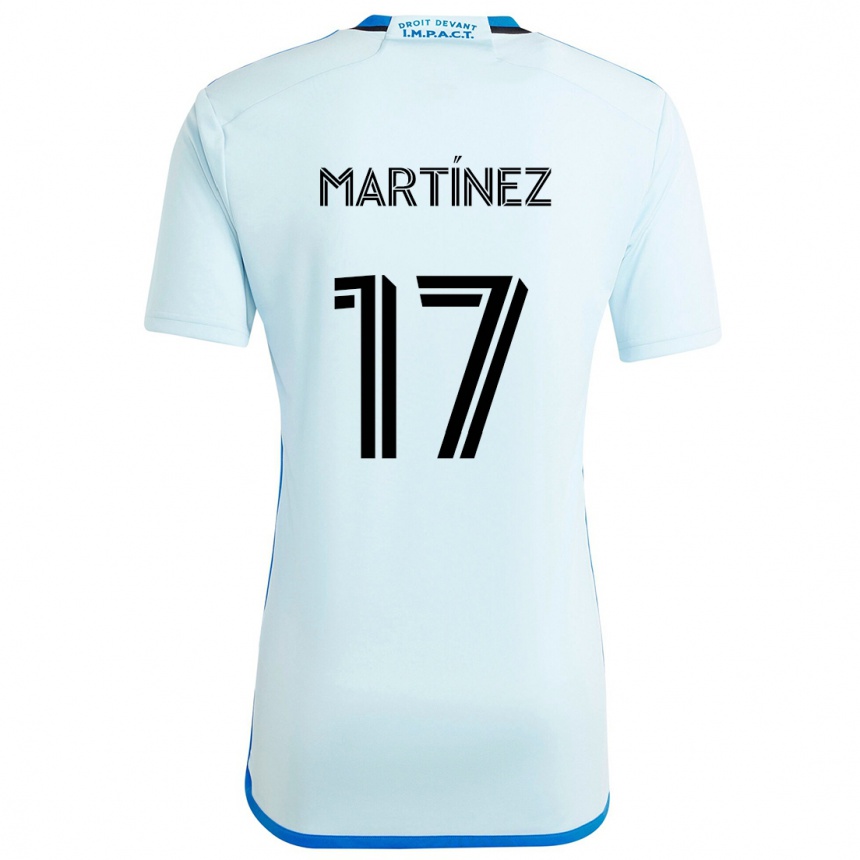 Kids Football Josef Martínez #17 Ice Blue Away Jersey 2024/25 T-Shirt Canada