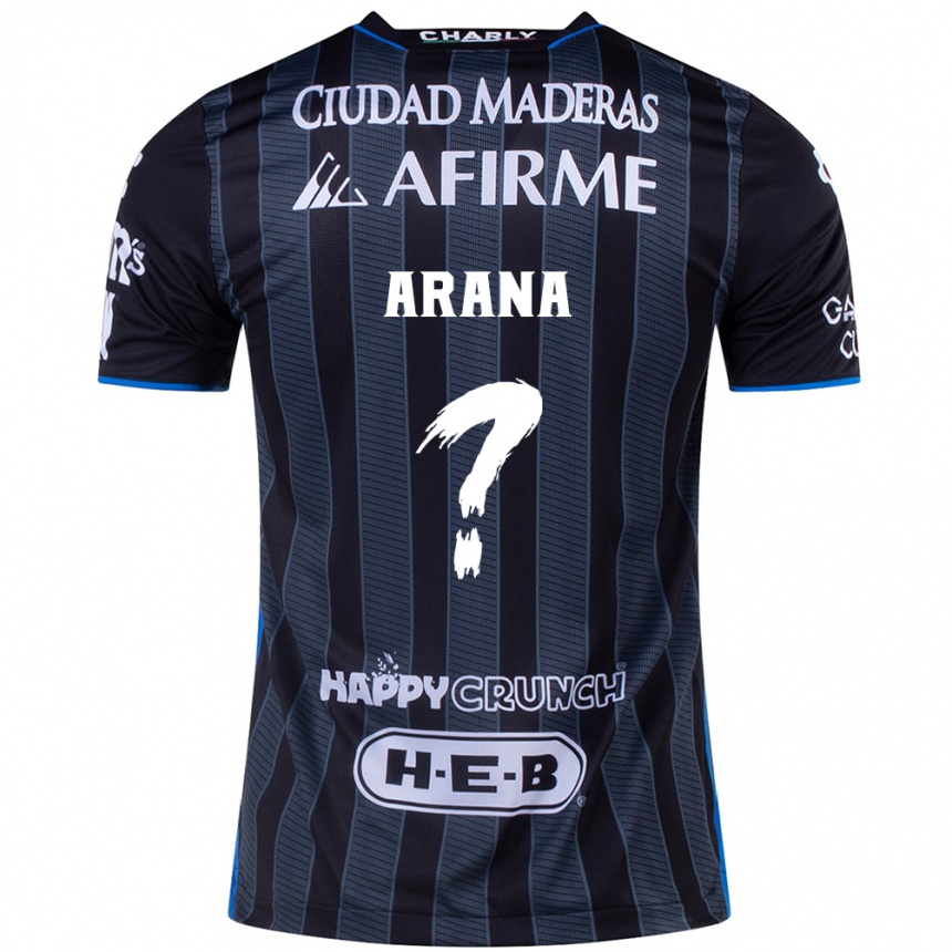 Enfant Football Maillot Alejandro Arana #0 Blanc Noir Tenues Extérieur 2024/25 Canada