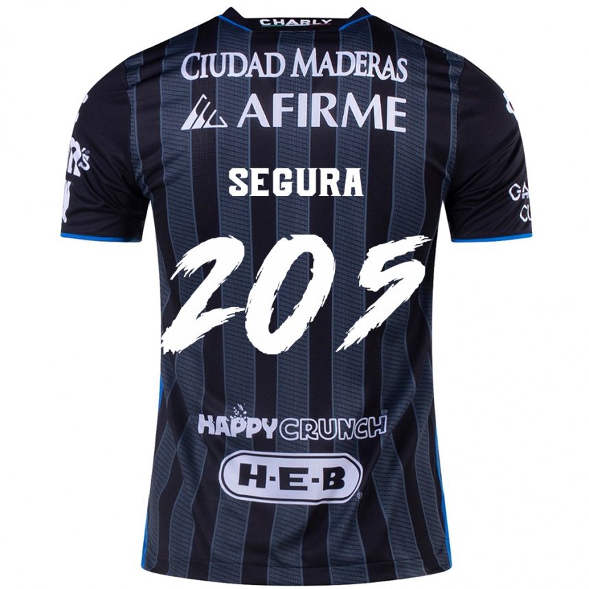 Enfant Football Maillot Mathías Segura #205 Blanc Noir Tenues Extérieur 2024/25 Canada