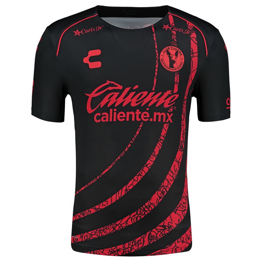 Men Football Ramón Palomares #198 Black Red Home Jersey 2024/25 T-Shirt Canada