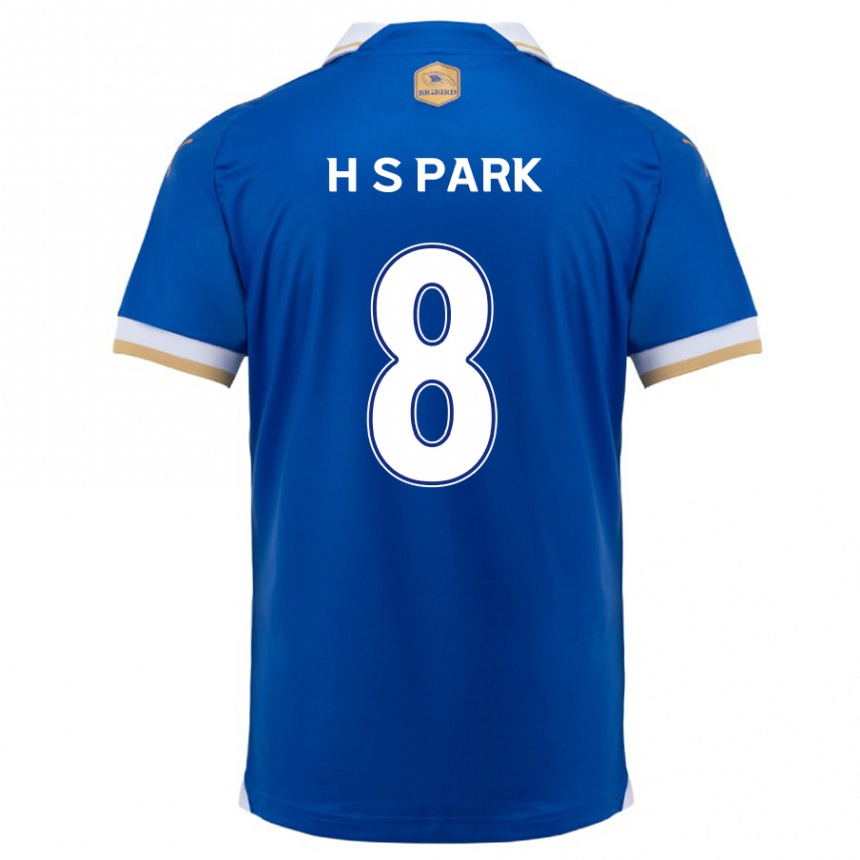 Men Football Sang-Hyeok Park #8 Blue White Home Jersey 2024/25 T-Shirt Canada