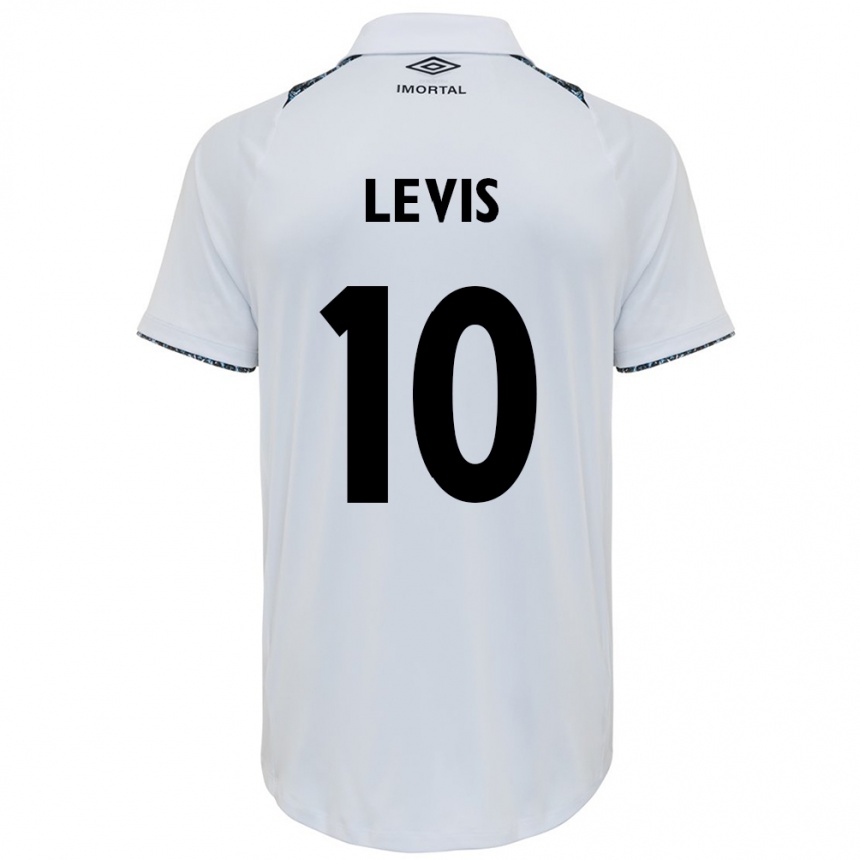 Men Football Rafa Levis #10 White Blue Away Jersey 2024/25 T-Shirt Canada