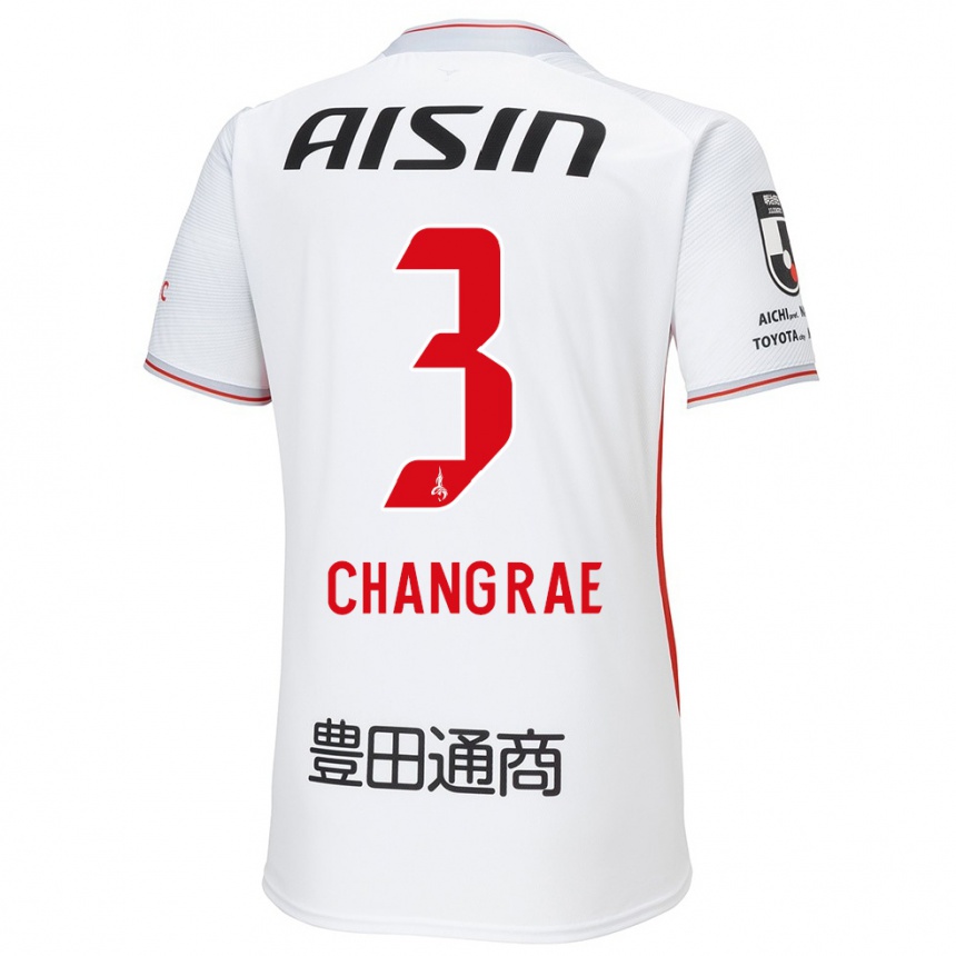 Men Football Chang-Rae Ha #3 White Yellow Red Away Jersey 2024/25 T-Shirt Canada