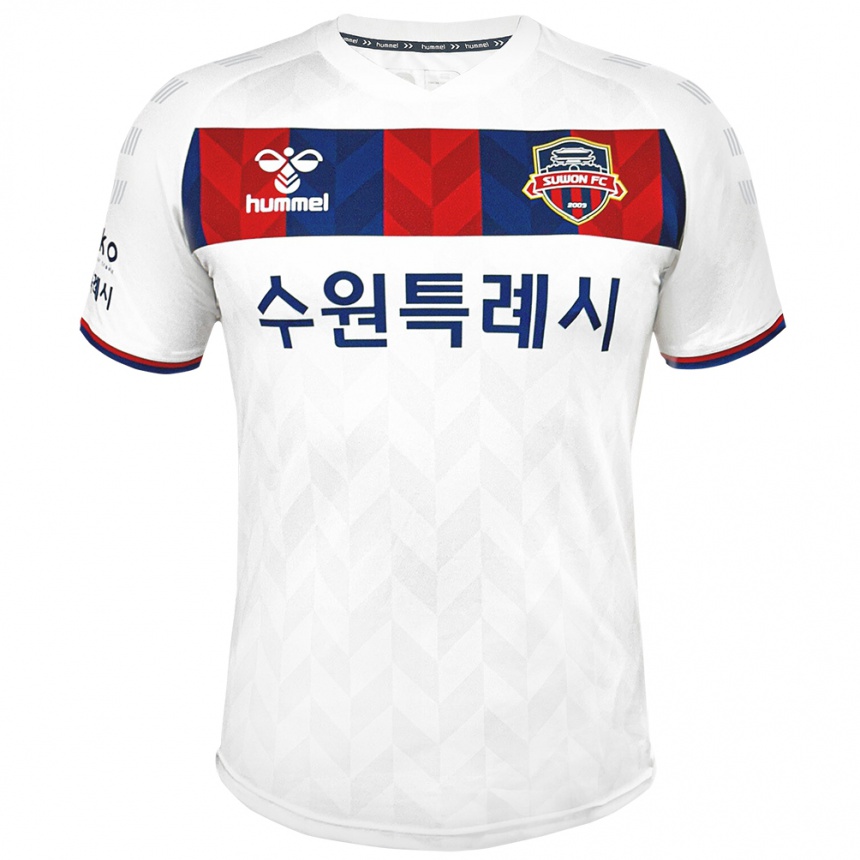 Homme Football Maillot Hyo-Geun Park #2 Blanc Bleu Tenues Extérieur 2024/25 Canada