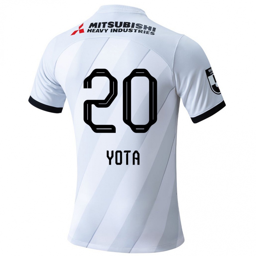 Women Football Yota Sato #20 White Grey Away Jersey 2024/25 T-Shirt Canada