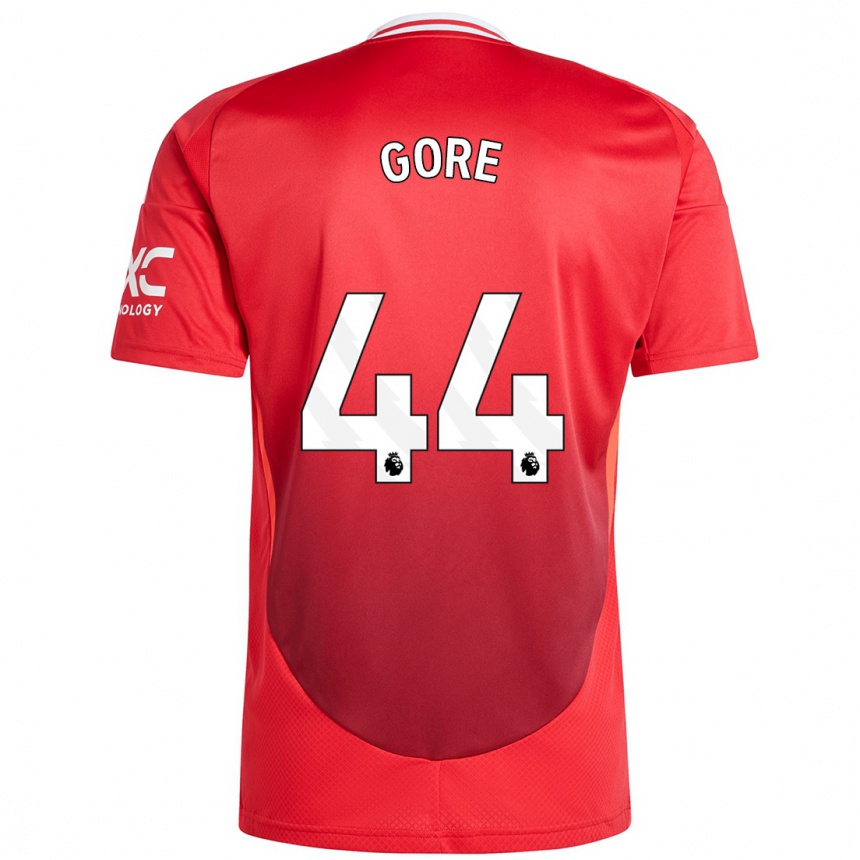 Kids Football Daniel Gore #44 Bright Red Home Jersey 2024/25 T-Shirt Canada