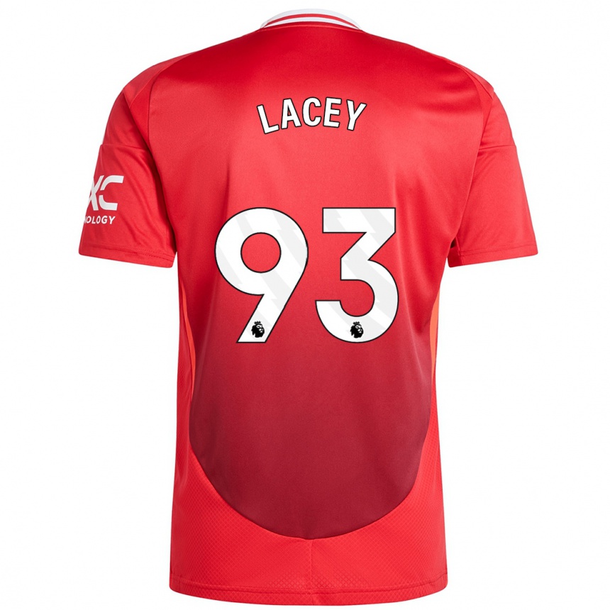 Kids Football Shea Lacey #93 Bright Red Home Jersey 2024/25 T-Shirt Canada