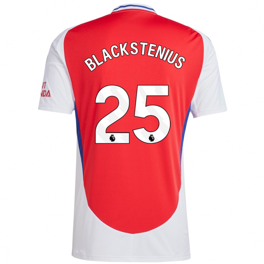 Enfant Football Maillot Stina Blackstenius #25 Rouge Blanc Tenues Domicile 2024/25 Canada