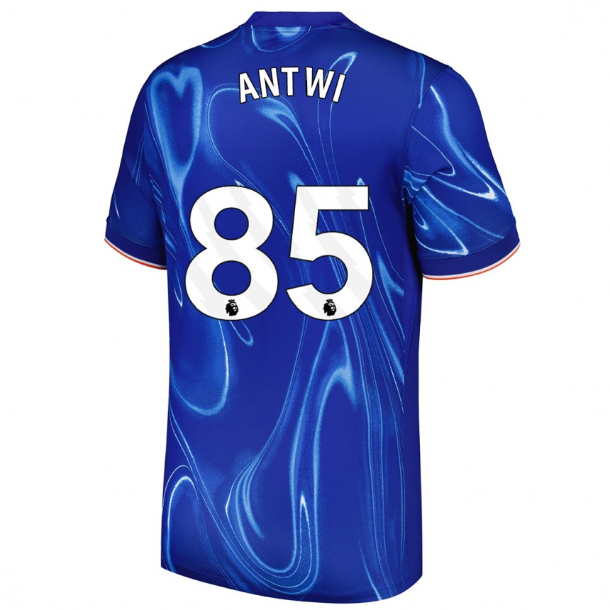 Kids Football Genesis Antwi #85 Blue White Home Jersey 2024/25 T-Shirt Canada