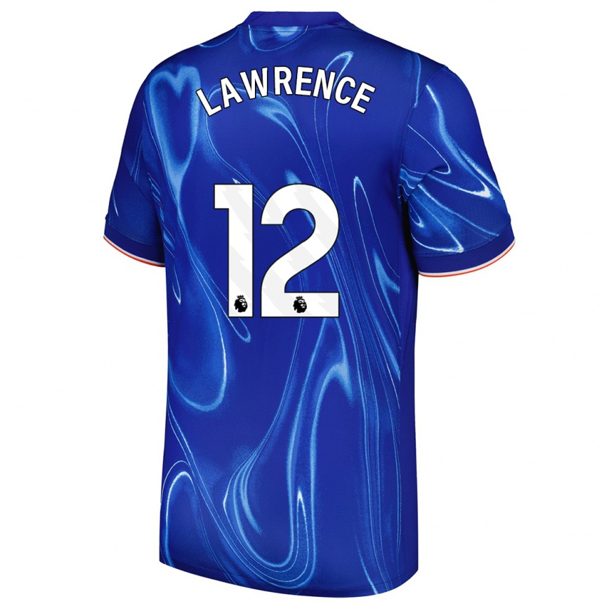 Kids Football Ashley Lawrence #12 Blue White Home Jersey 2024/25 T-Shirt Canada