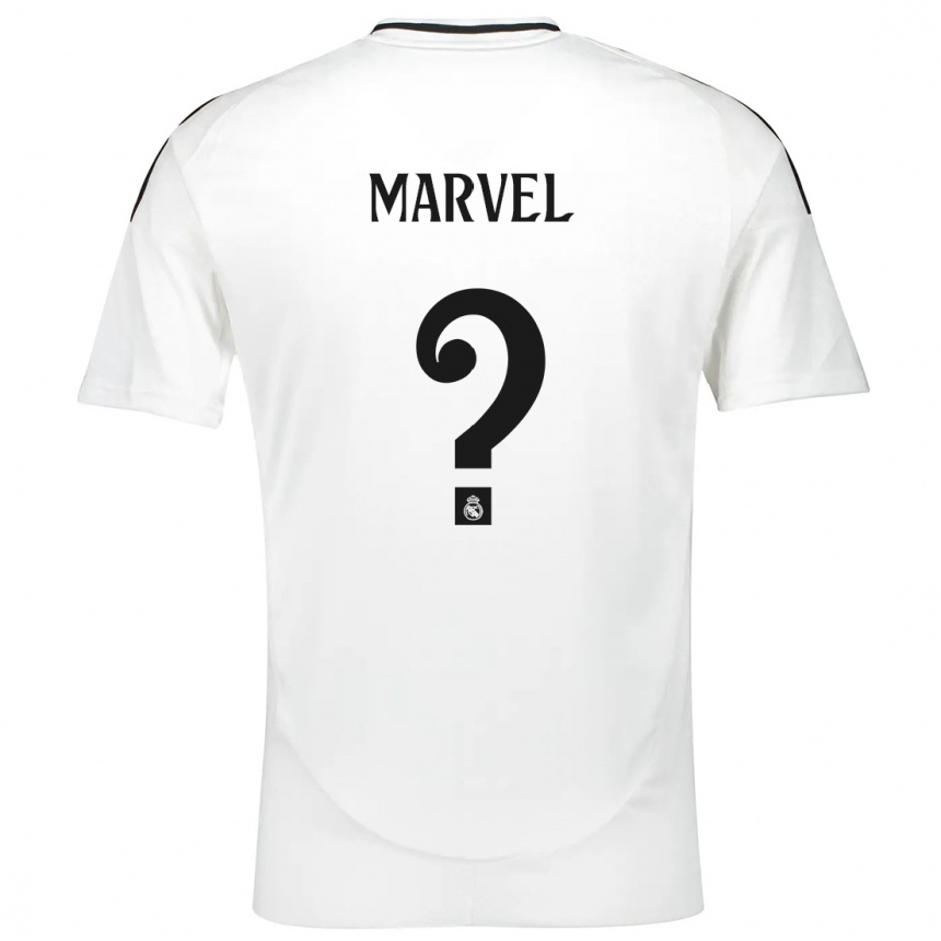 Kids Football Marvel #0 White Home Jersey 2024/25 T-Shirt Canada