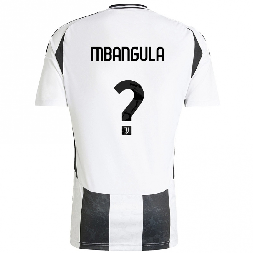 Enfant Football Maillot Samuel Mbangula #0 Blanc Noir Tenues Domicile 2024/25 Canada