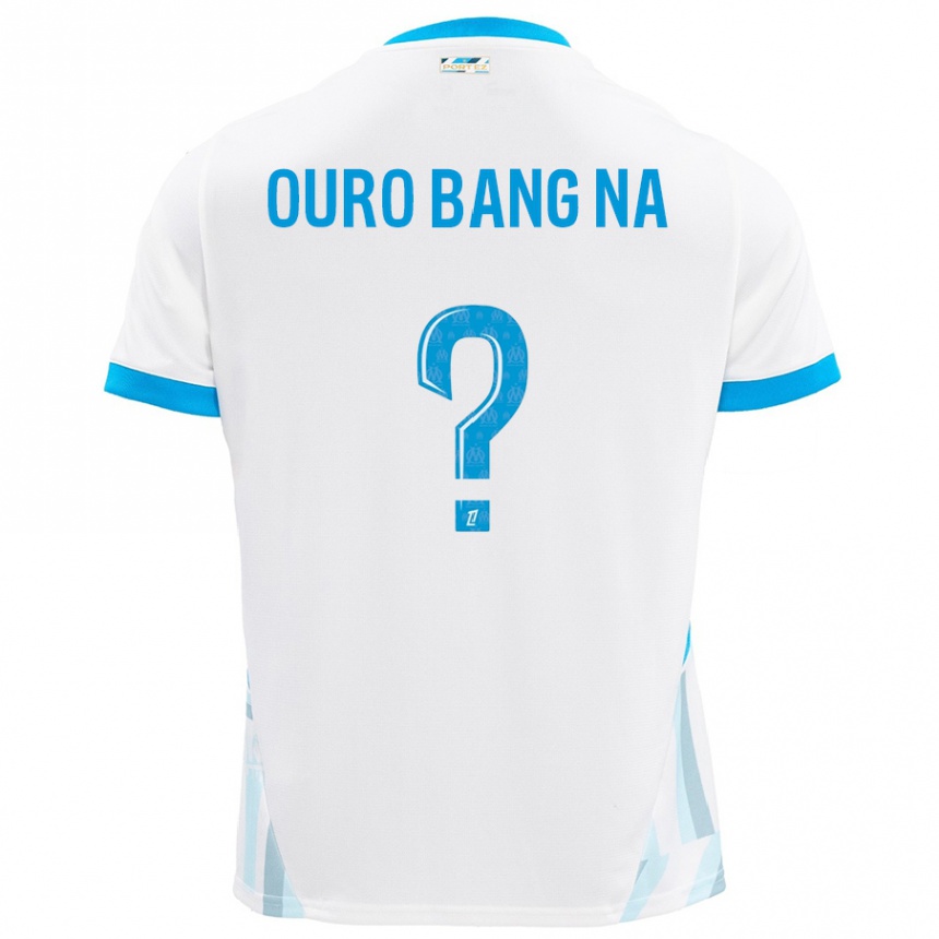 Kids Football Rayan Ouro Bang Na #0 White Sky Blue Home Jersey 2024/25 T-Shirt Canada