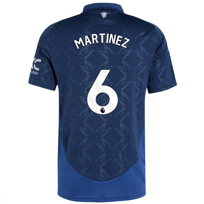 Enfant Football Maillot Lisandro Martinez #6 Indigo Tenues Extérieur 2024/25 Canada