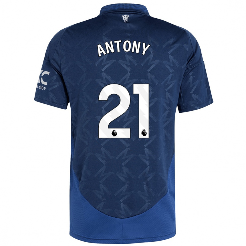 Enfant Football Maillot Antony #21 Indigo Tenues Extérieur 2024/25 Canada