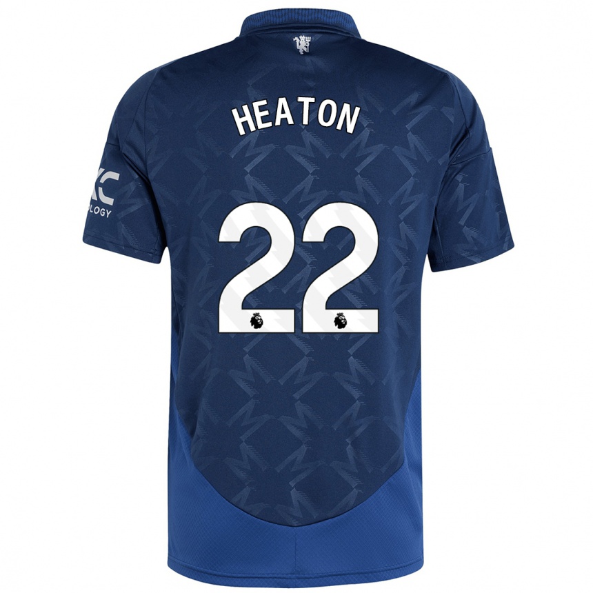 Enfant Football Maillot Tom Heaton #22 Indigo Tenues Extérieur 2024/25 Canada