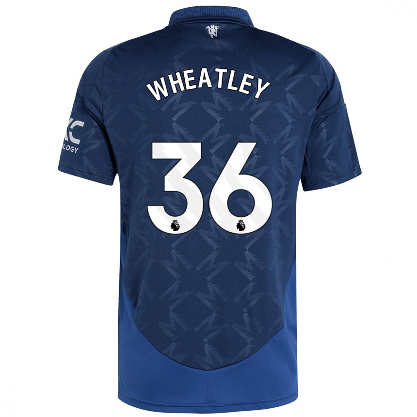 Enfant Football Maillot Ethan Wheatley #36 Indigo Tenues Extérieur 2024/25 Canada