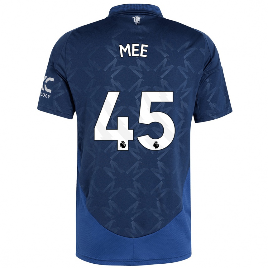 Enfant Football Maillot Dermot Mee #45 Indigo Tenues Extérieur 2024/25 Canada