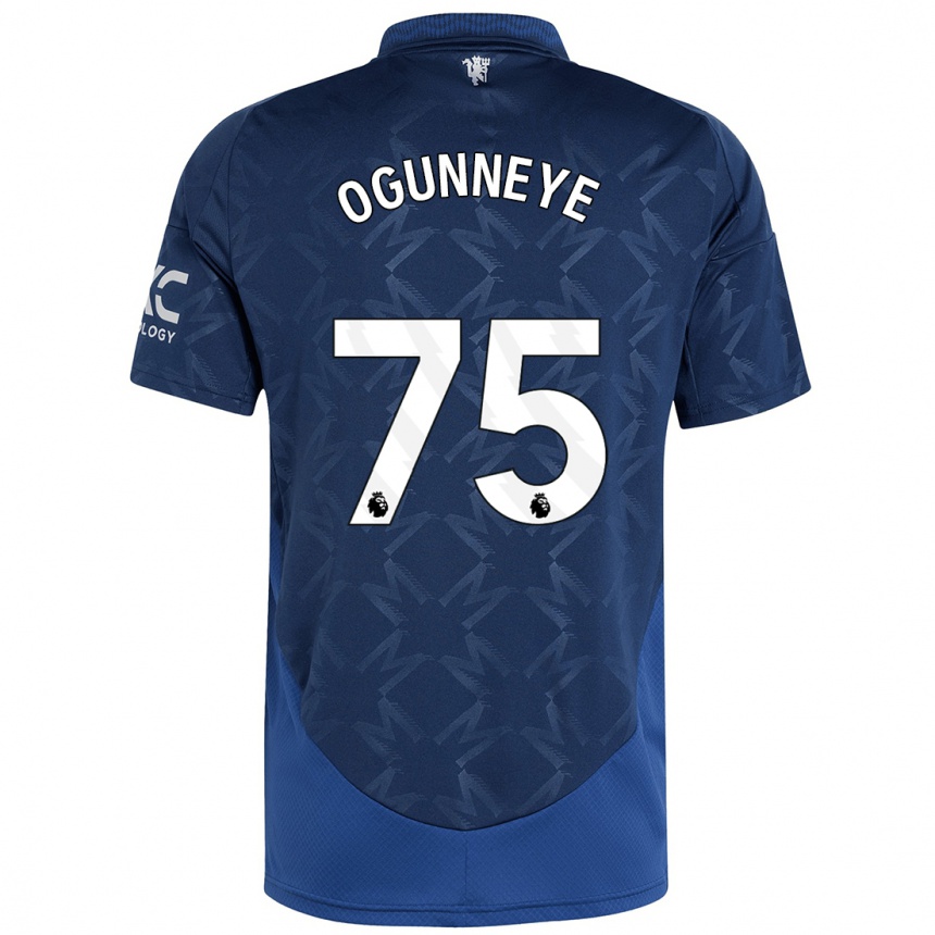 Kids Football Habeeb Ogunneye #75 Indigo Away Jersey 2024/25 T-Shirt Canada