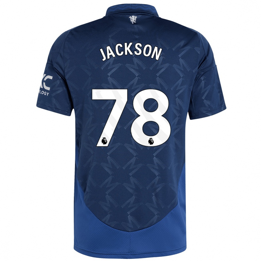 Kids Football Louis Jackson #78 Indigo Away Jersey 2024/25 T-Shirt Canada