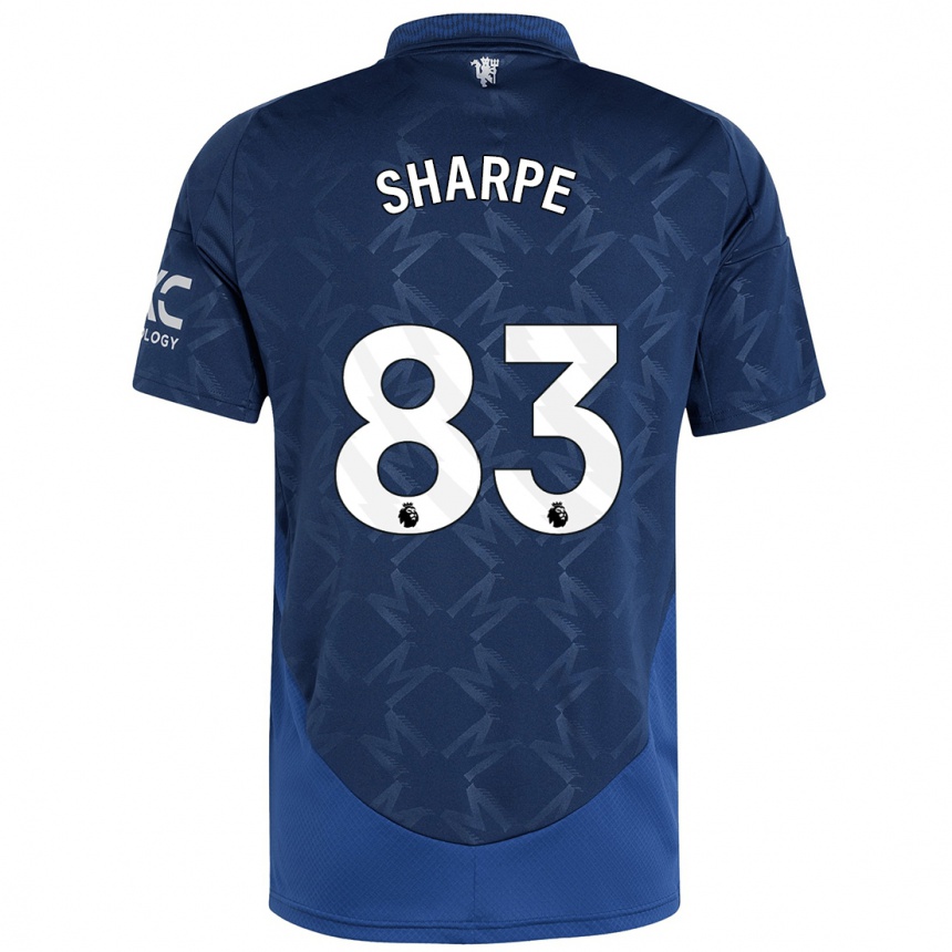 Enfant Football Maillot Malachi Sharpe #83 Indigo Tenues Extérieur 2024/25 Canada