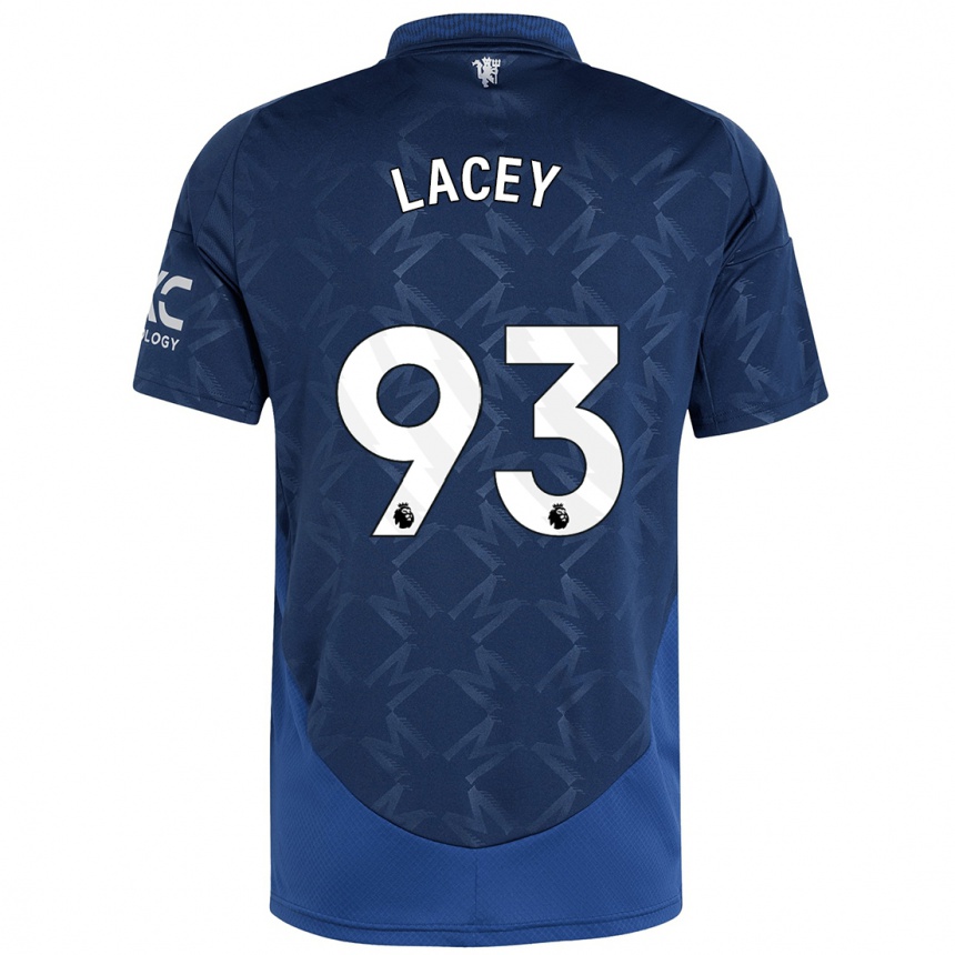 Kids Football Shea Lacey #93 Indigo Away Jersey 2024/25 T-Shirt Canada