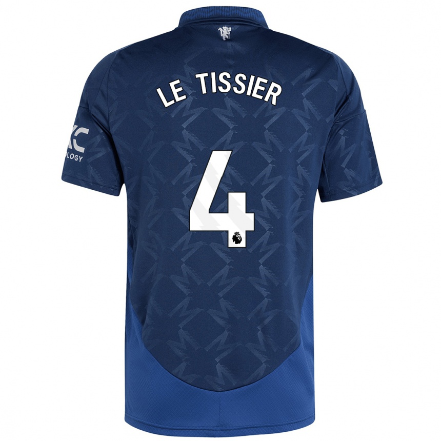 Enfant Football Maillot Maya Le Tissier #4 Indigo Tenues Extérieur 2024/25 Canada