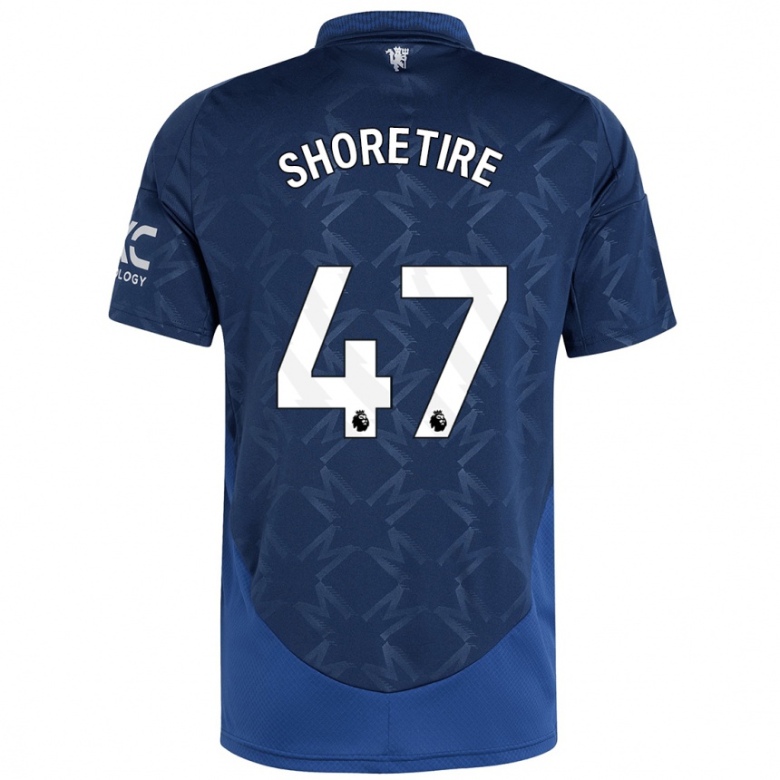 Kids Football Shola Shoretire #47 Indigo Away Jersey 2024/25 T-Shirt Canada