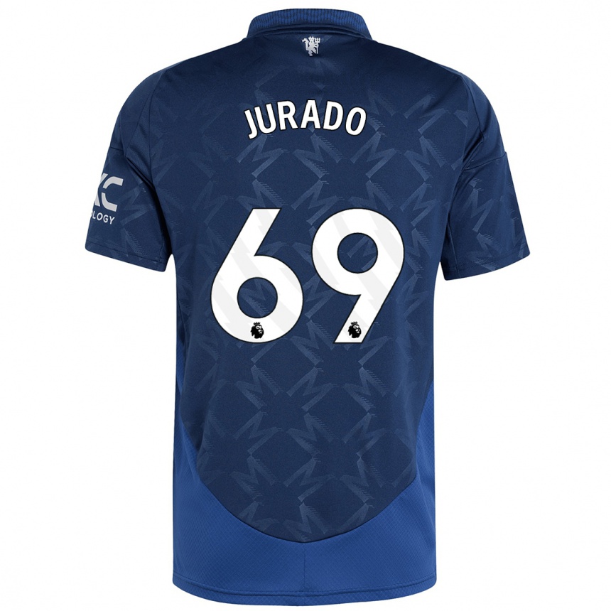 Enfant Football Maillot Marc Jurado #69 Indigo Tenues Extérieur 2024/25 Canada