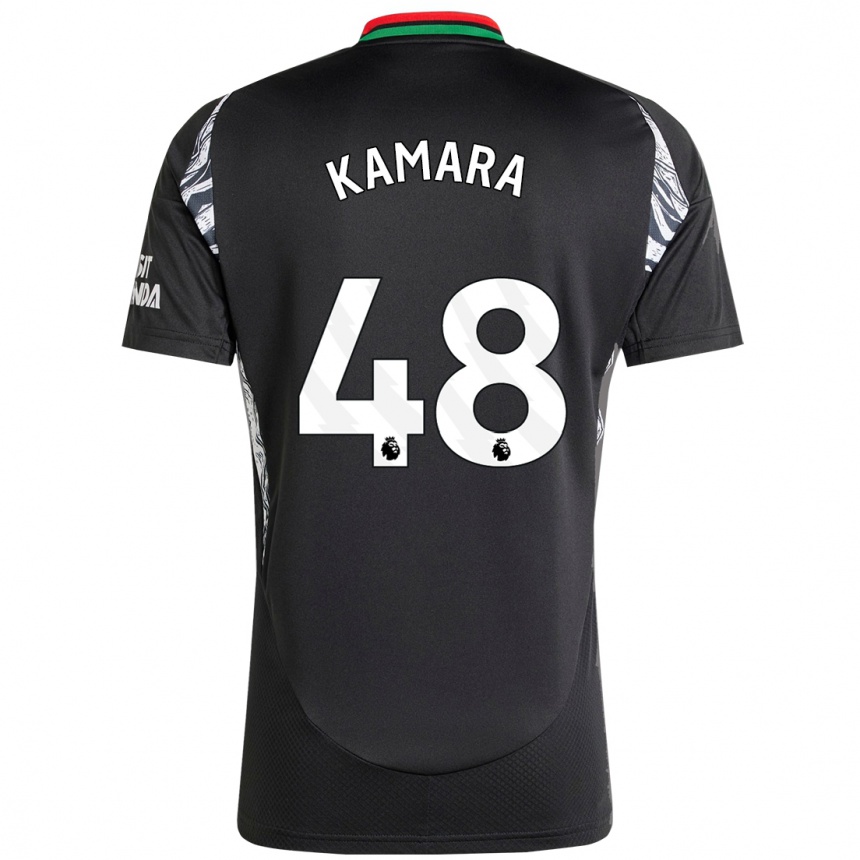 Enfant Football Maillot Osman Kamara #48 Noir Tenues Extérieur 2024/25 Canada