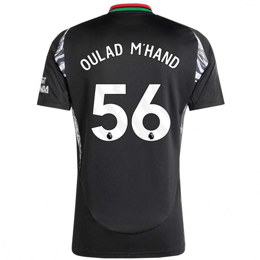 Enfant Football Maillot Salah-Eddine Oulad M'hand #56 Noir Tenues Extérieur 2024/25 Canada