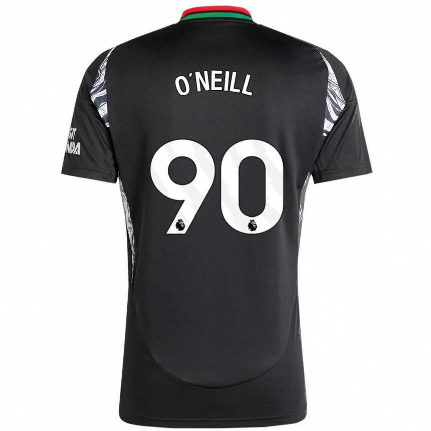 Enfant Football Maillot Ceadach O'neill #90 Noir Tenues Extérieur 2024/25 Canada