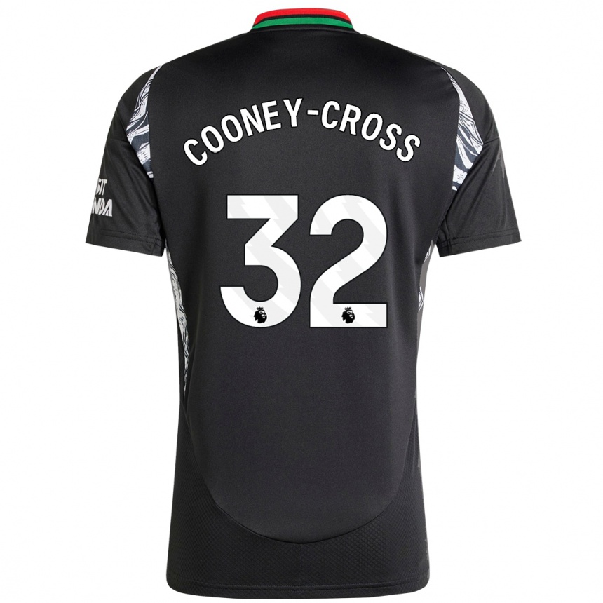 Enfant Football Maillot Kyra Cooney-Cross #32 Noir Tenues Extérieur 2024/25 Canada