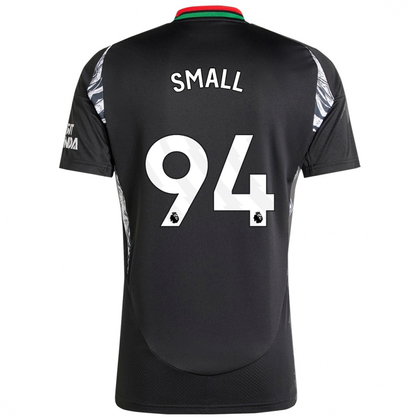 Enfant Football Maillot Coby Small #94 Noir Tenues Extérieur 2024/25 Canada